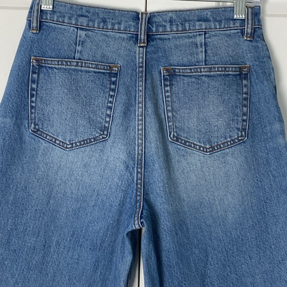 J Crew Rayner Wide Leg High Rise Cropped Jeans Size 27 - Picture 6 of 10